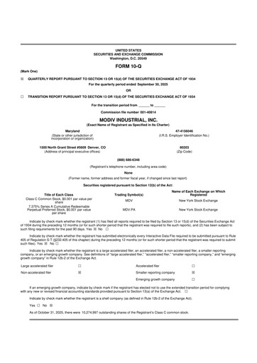 Thumbnail Modiv Industrial 10-Q Quarterly Report FY2025 