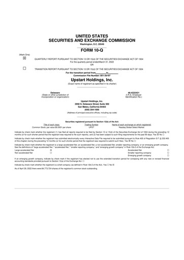 Thumbnail Upstart 10-Q Quarterly Report FY2022 