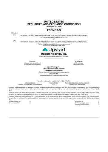 Thumbnail Upstart 10-Q Quarterly Report FY2024 