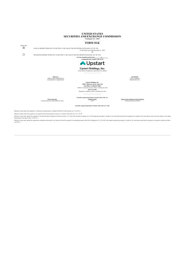 Thumbnail Upstart 10-K Annual Report 2024