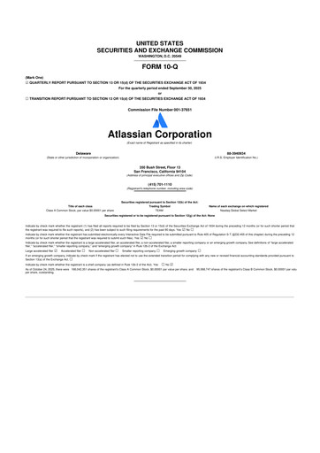 Thumbnail Atlassian 10-Q Quarterly Report FY2026 