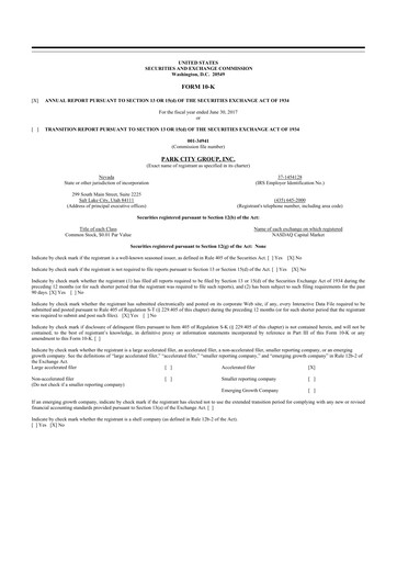 Thumbnail ReposiTrak 10-K Annual Report 2017