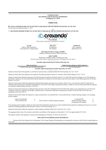 Thumbnail Crexendo 10-K Annual Report 2017