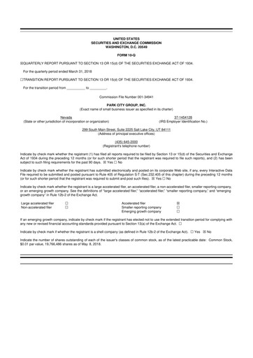 Miniature ReposiTrak 10-Q Rapport trimestriel 2018 