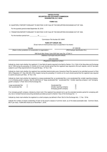 Miniature ReposiTrak 10-Q Rapport trimestriel 2019 