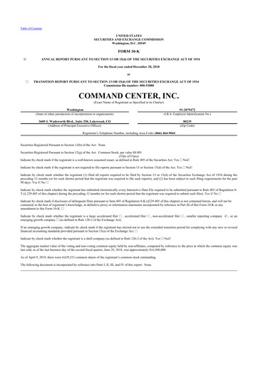 Miniature HireQuest 10-K Rapport annuel 2018