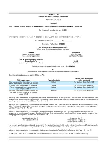 Thumbnail NRx Pharmaceuticals 10-Q Quarterly Report FY2019 