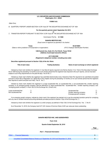 Thumbnail Sanara MedTech 10-Q Quarterly Report FY 