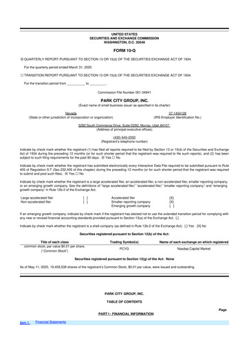 Miniature ReposiTrak 10-Q Rapport trimestriel 2020 