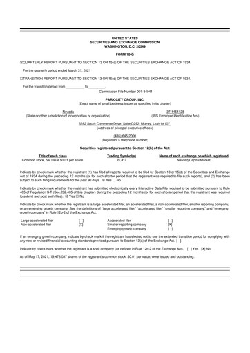 Miniature ReposiTrak 10-Q Rapport trimestriel 2021 
