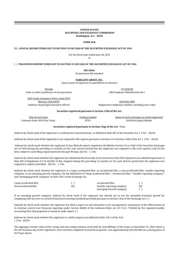 Thumbnail ReposiTrak 10-K Annual Report 2021