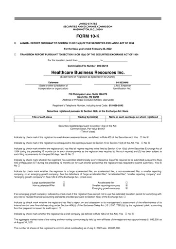 Vorschaubild GenFlat Holdings 10-K Jahresbericht 2022