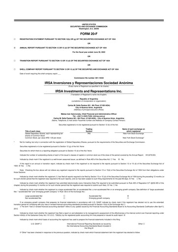 Thumbnail IRSA Inversiones y Representaciones 20-F Annual Report 2022