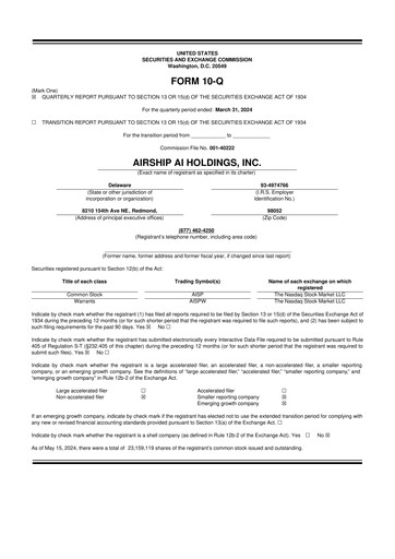 Thumbnail Airship AI 10-Q Quarterly Report FY2024 