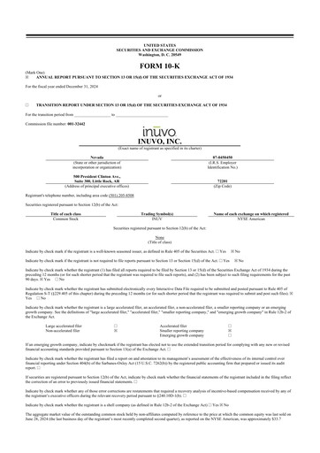 Thumbnail Inuvo 10-K Annual Report 2024