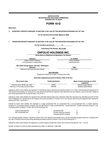 Thumbnail Onfolio Holdings 10-Q Quarterly Report FY 