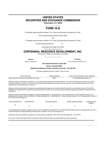 Thumbnail Permian Resources 10-Q Quarterly Report FY2020 