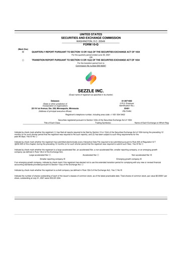 Thumbnail Sezzle 10-Q Quarterly Report FY 