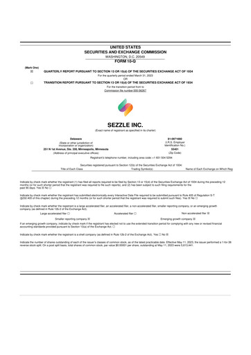 Thumbnail Sezzle 10-Q Quarterly Report FY 