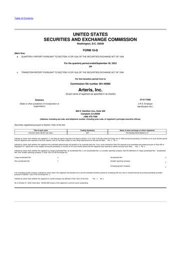 Thumbnail Arteris 10-Q Quarterly Report FY2023 