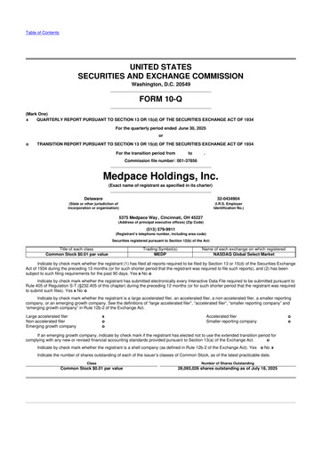 Vorschaubild Medpace 10-Q Quartalsbericht 2025 