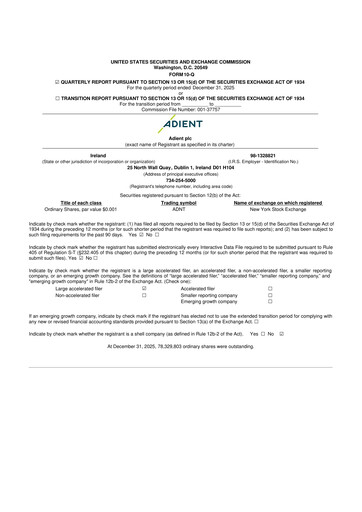 Thumbnail Adient
 10-Q Quarterly Report FY2026 