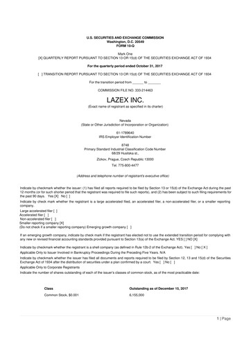 Thumbnail AiRWA Inc. 10-Q Quarterly Report FY2018 