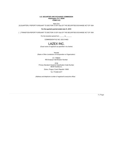 Thumbnail AiRWA Inc. 10-Q Quarterly Report FY2020 