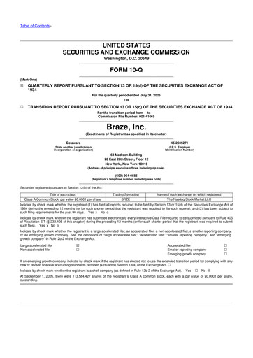 Thumbnail Braze 10-Q Quarterly Report FY2027 