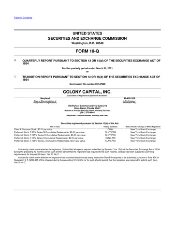 Thumbnail DigitalBridge Group 10-Q Quarterly Report FY2021 
