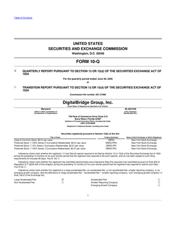 Thumbnail DigitalBridge Group 10-Q Quarterly Report FY2026 