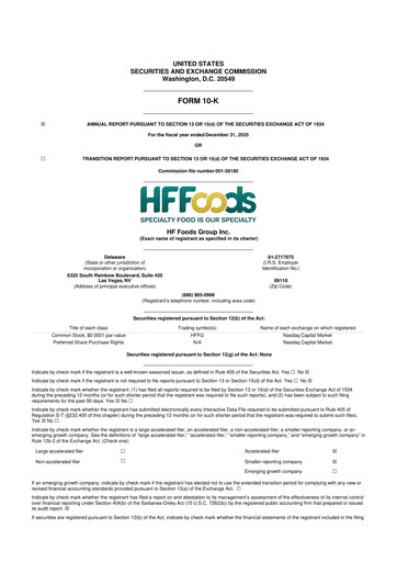 Thumbnail HF Foods Group
 10-K Annual Report 2025