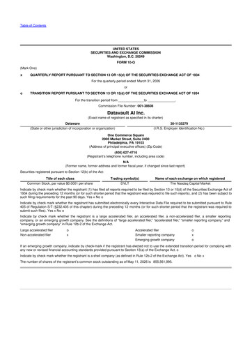 Thumbnail Datavault AI 10-Q Quarterly Report FY2026 