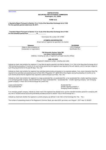 Thumbnail Atomera 10-Q Quarterly Report FY2017 