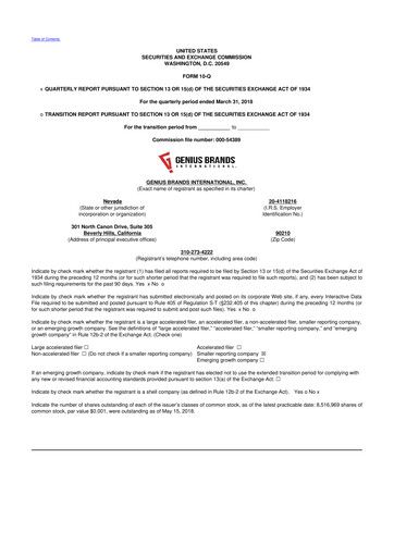 Thumbnail Kartoon Studios 10-Q Quarterly Report FY2018 