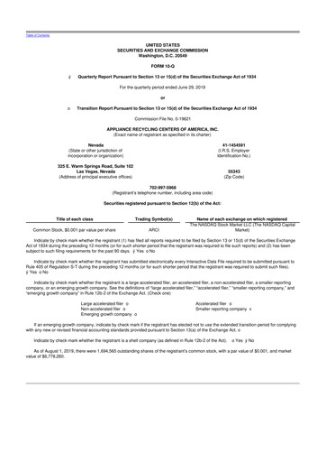 Thumbnail ALT5 Sigma 10-Q Quarterly Report FY2019 