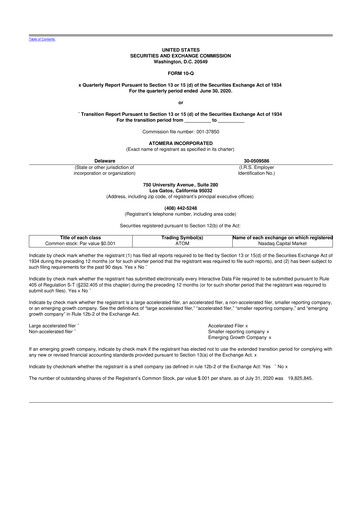 Thumbnail Atomera 10-Q Quarterly Report FY2020 
