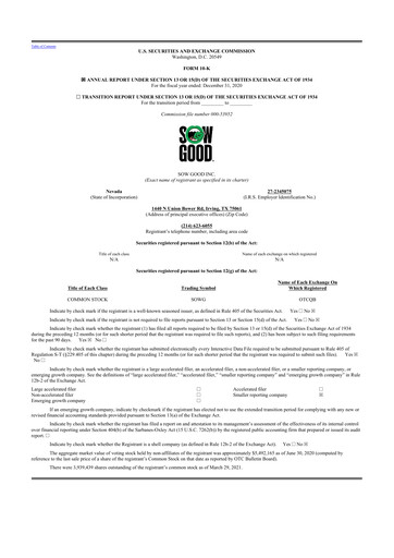 Thumbnail Sow Good 10-K Annual Report 2020