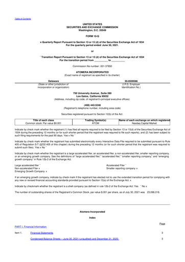 Thumbnail Atomera 10-Q Quarterly Report FY2021 