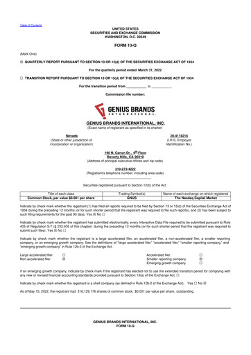 Thumbnail Kartoon Studios 10-Q Quarterly Report FY2022 