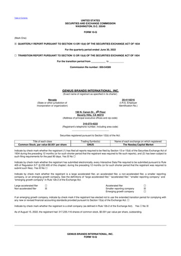 Thumbnail Kartoon Studios 10-Q Quarterly Report FY2022 