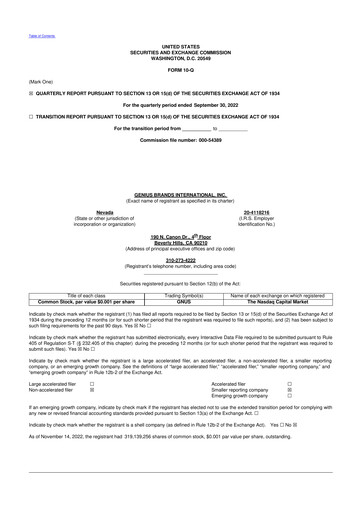 Thumbnail Kartoon Studios 10-Q Quarterly Report FY2022 