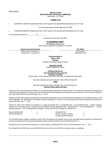 Thumbnail CS Diagnostics 10-Q Quarterly Report FY 