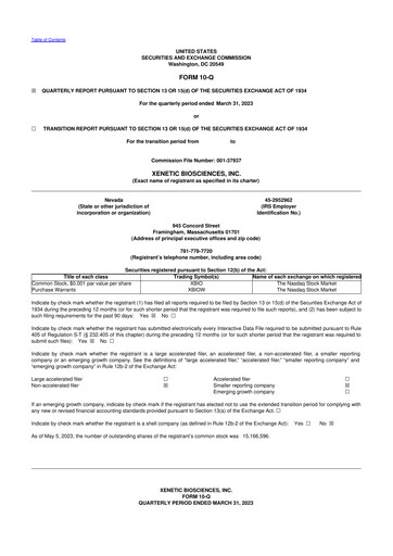 Thumbnail Xenetic Biosciences 10-Q Quarterly Report FY2023 