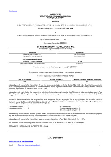 Thumbnail Bitmine Immersion Technologies 10-Q Quarterly Report FY2025 