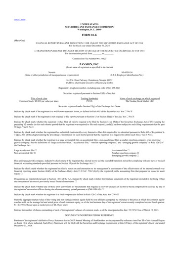 Thumbnail Paysign 10-K Annual Report 2024