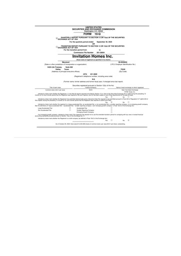 Thumbnail Invitation Homes
 10-Q Quarterly Report FY2025 