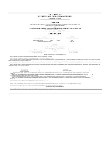 Thumbnail Carvana 10-K Annual Report 2023