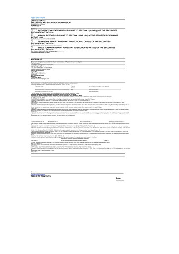 Thumbnail Argenx
 20-F Annual Report 2025