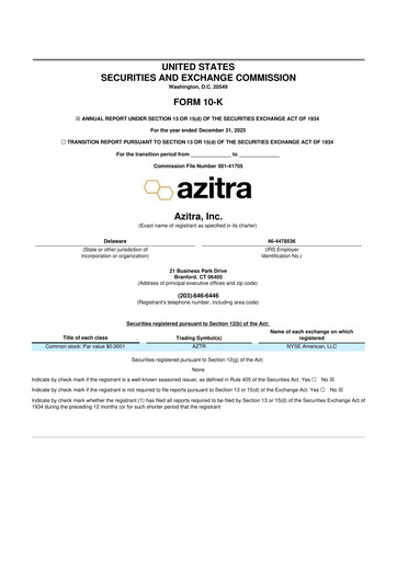 Thumbnail Azitra 10-K Annual Report 2025